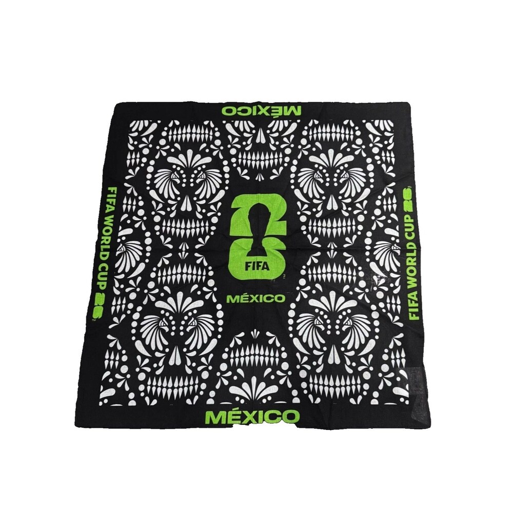 FIFA World Cup 2026 MEXICO Bandana NEW Officially Licensed